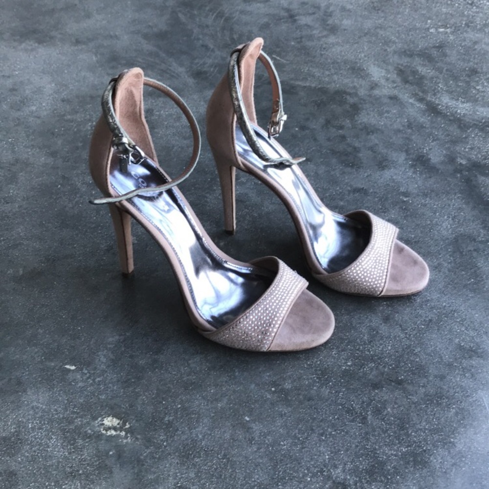 Coach Suede Heel Sandal